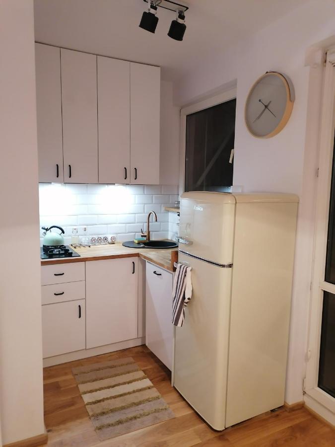 Ferienwohnung Pulawska 53 Warschau Exterior foto